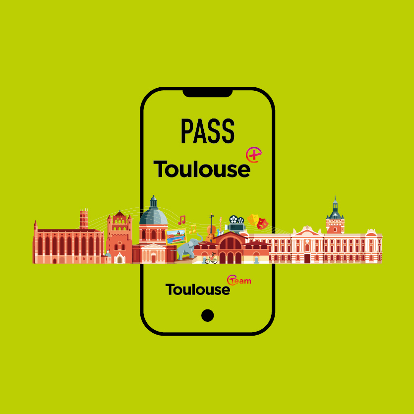 Visuel du pass Toulouse+
