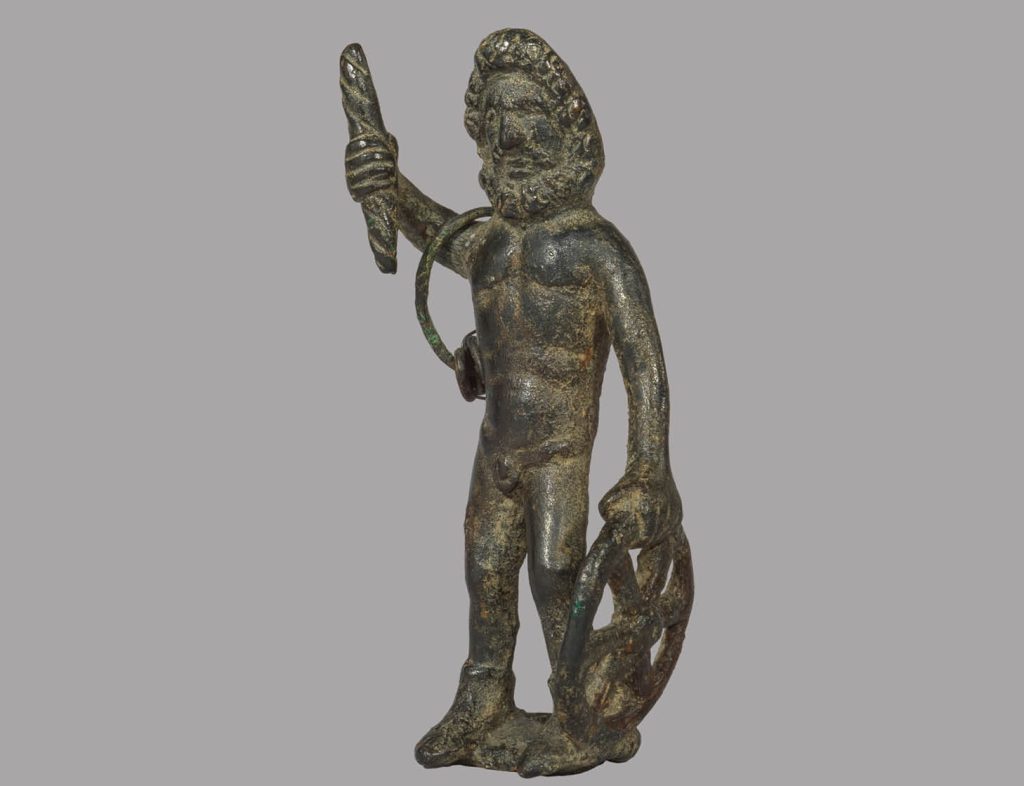 Statuette en bronze représentant Jupiter