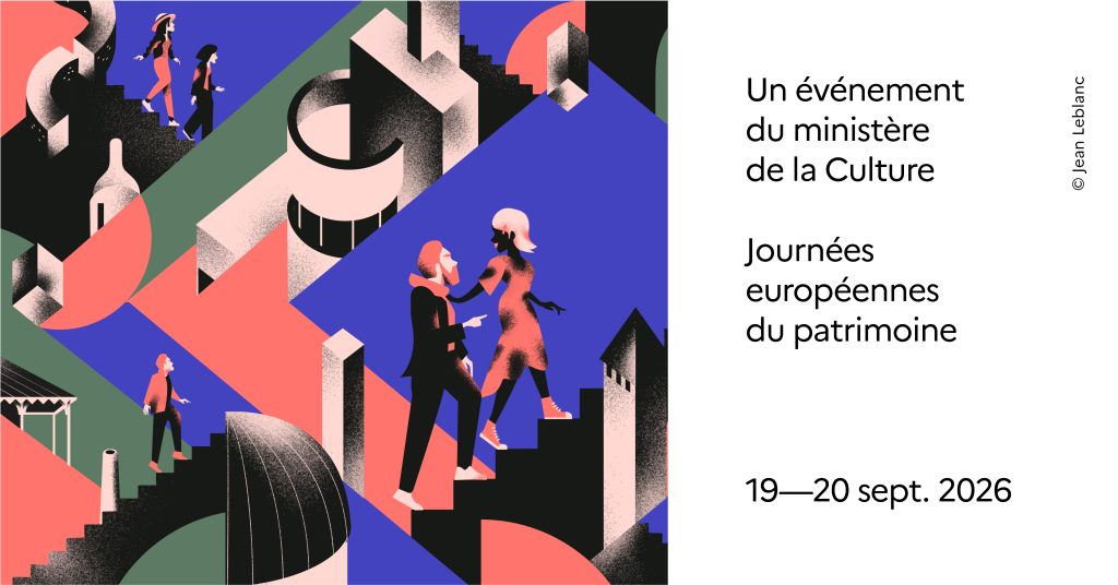 Affiche des journées du patrimoine 2026